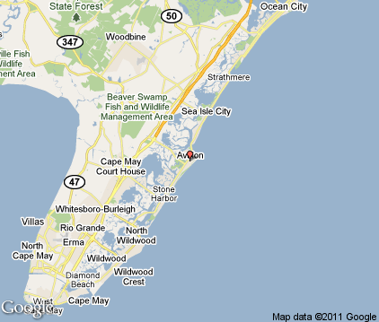 avalon new jersey zip code