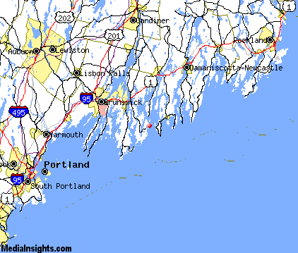 Five Islands Maine Map Five Islands Vacation Rentals, Hotels, Weather, Map And Attractions