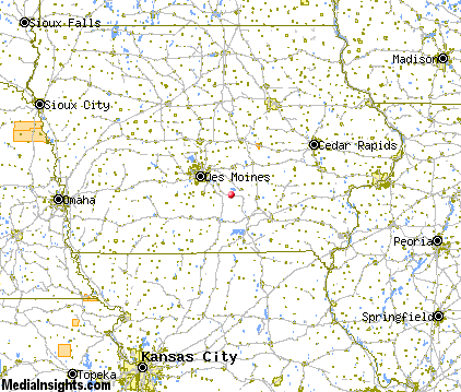 knoxville iowa directions