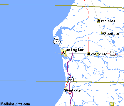 ludington map