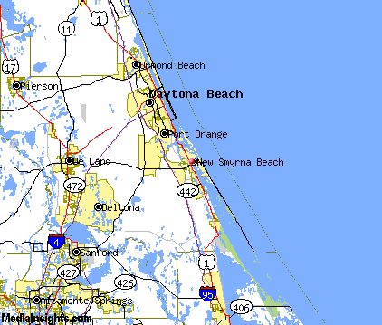 New Smyrna Beach .com Map